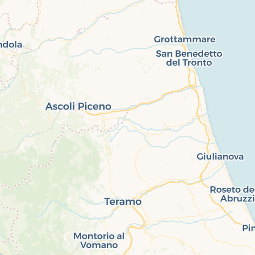 map of Martinsicuro
