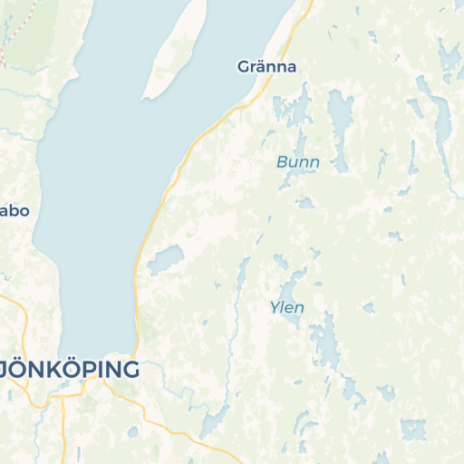 map of Jönköping