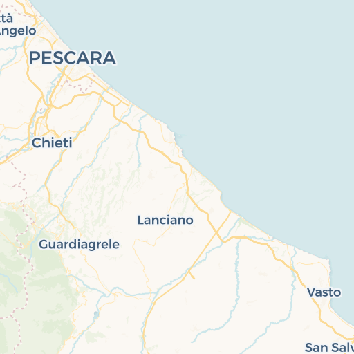 map of Pescara