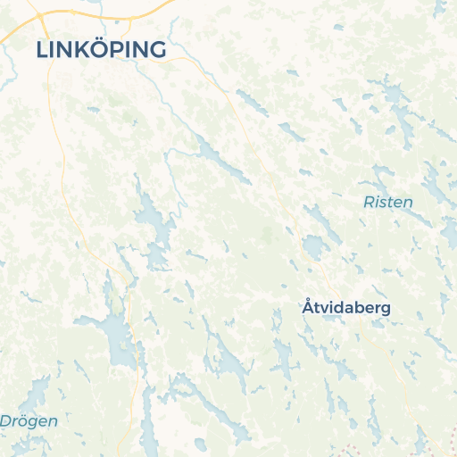 map of Linköping