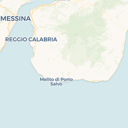 map of Reggio Calabria