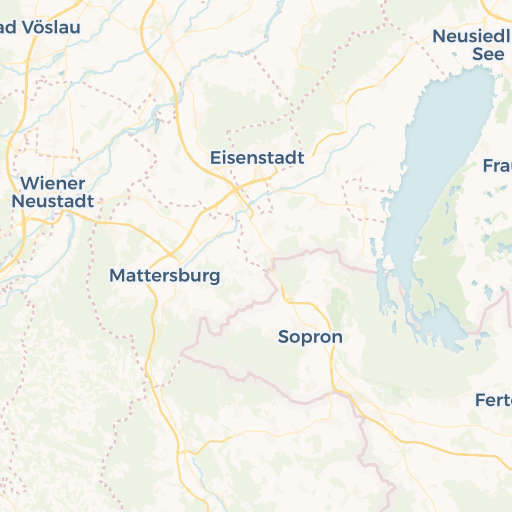 map of Wiener Neustadt