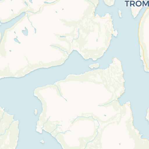map of Tromsø