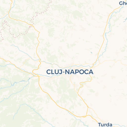 map of Cluj-Napoca