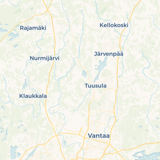 map of Tuusula