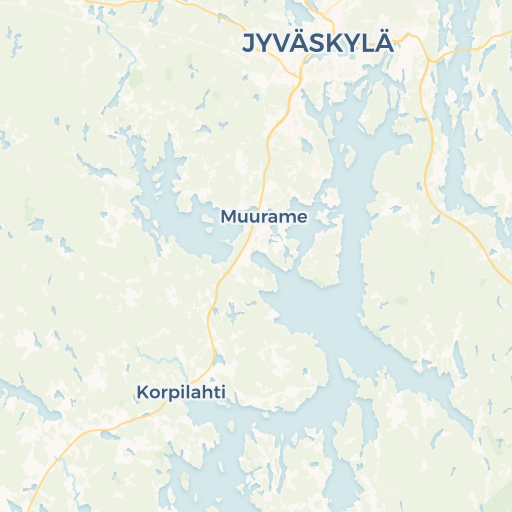 map of Jyväskylä