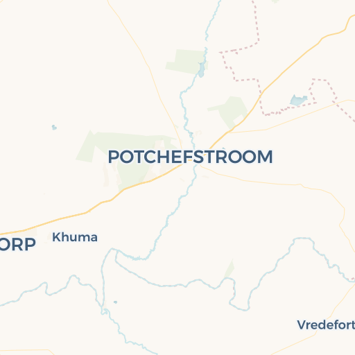 map of Stilfontein