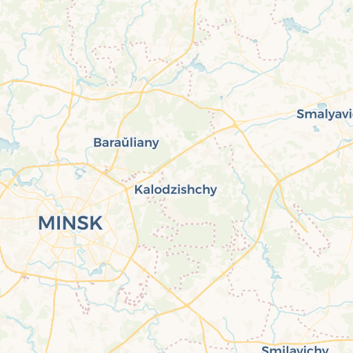 map of Minsk