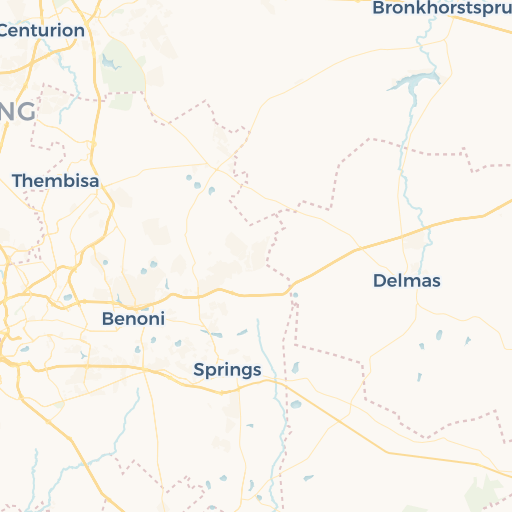 map of Brakpan