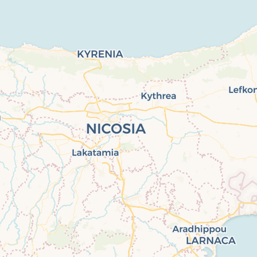 map of Cyprus