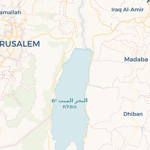 map of Jerusalem