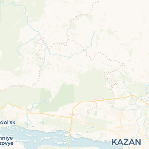 map of Kazan