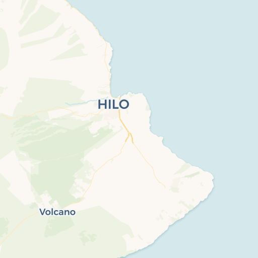 map of Hilo