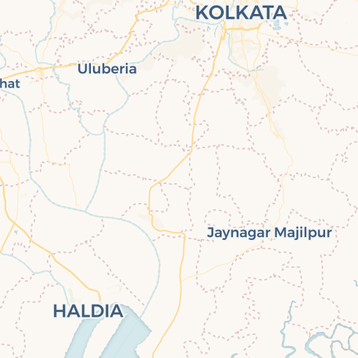 map of Kolkata