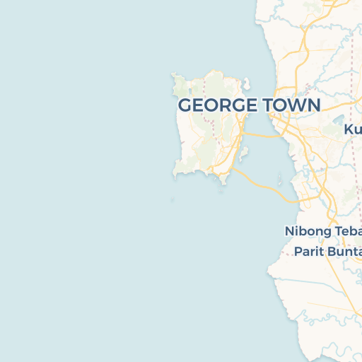 map of George Town