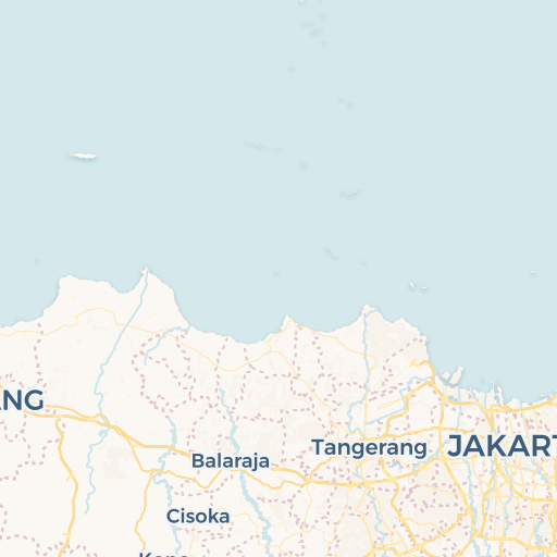 map of Jakarta