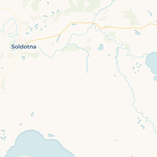 map of Soldotna