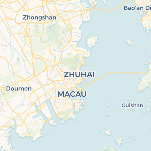 map of Macau