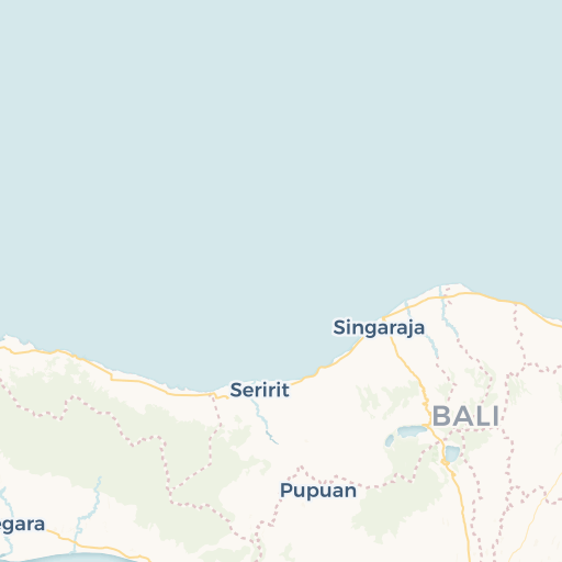 map of Bali