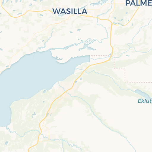 map of Wasilla
