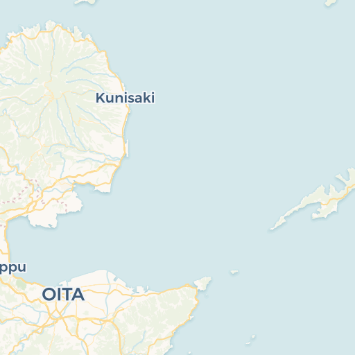 map of Oita