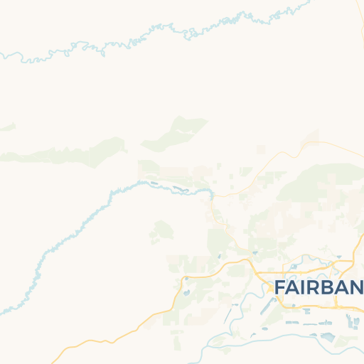 map of Fairbanks