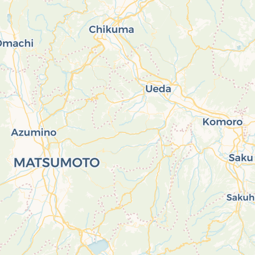map of Matsumoto