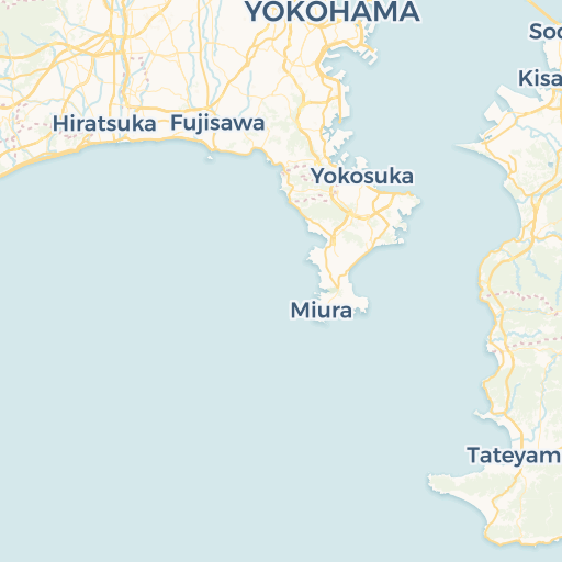 map of Kanagawa