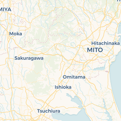 map of Tsukuba