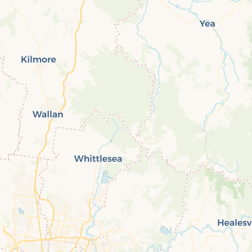map of Thomastown