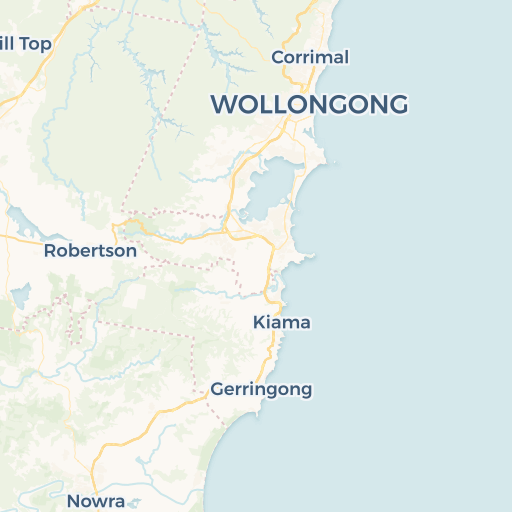 map of Thirroul