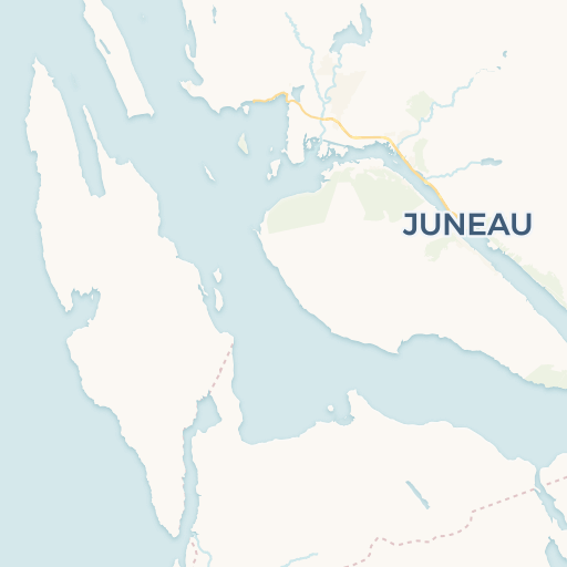 map of Juneau