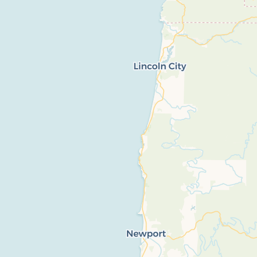map of Lincoln City