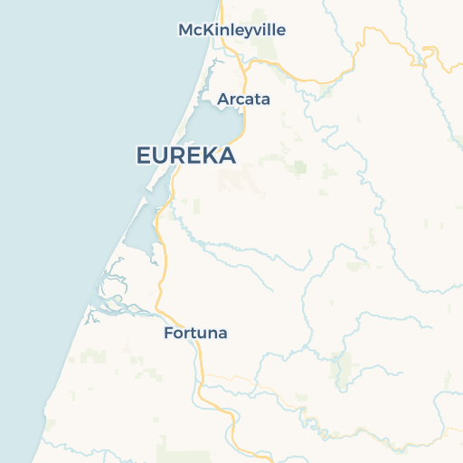 map of Eureka