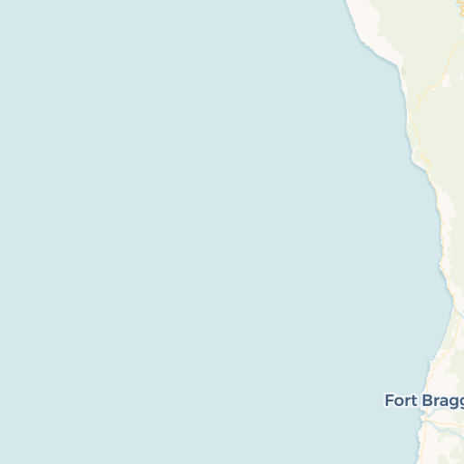 map of Fort Bragg