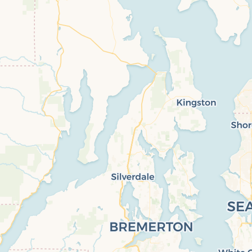 map of Silverdale