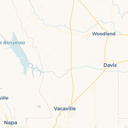 map of Davis