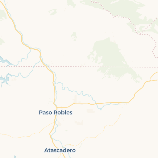 map of Atascadero