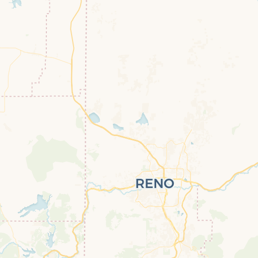 map of Reno