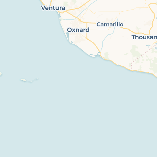 map of Camarillo