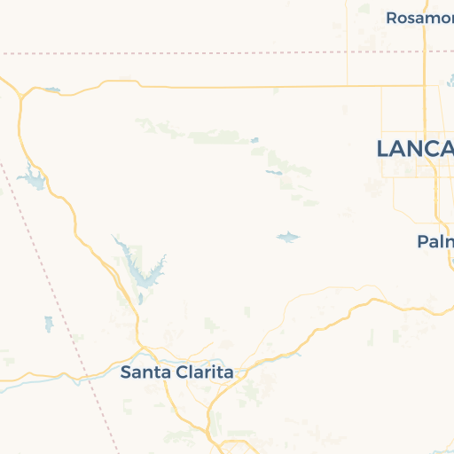 map of Santa Clarita