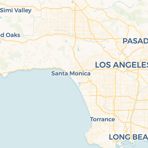 map of Downey