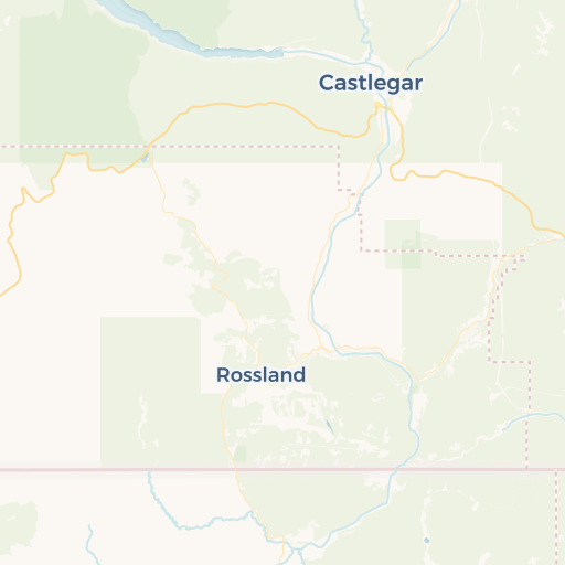 map of Trail