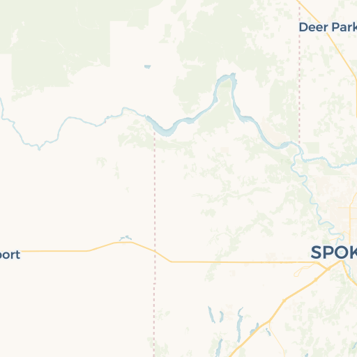 map of Spokane