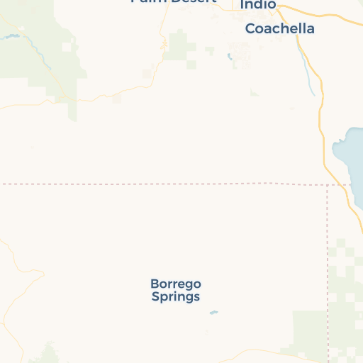 map of Indio