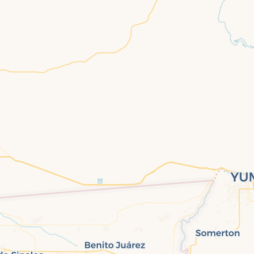 map of Yuma
