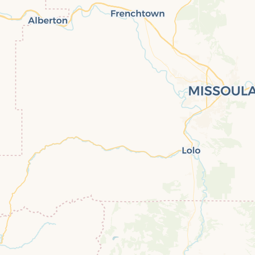 map of Missoula