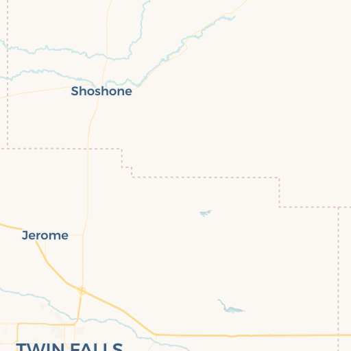 map of Twin Falls