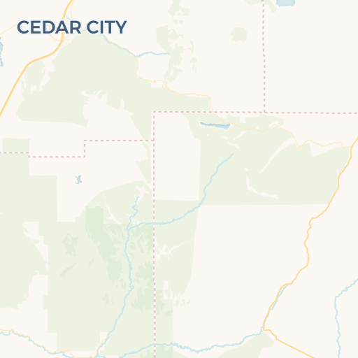 map of Cedar City