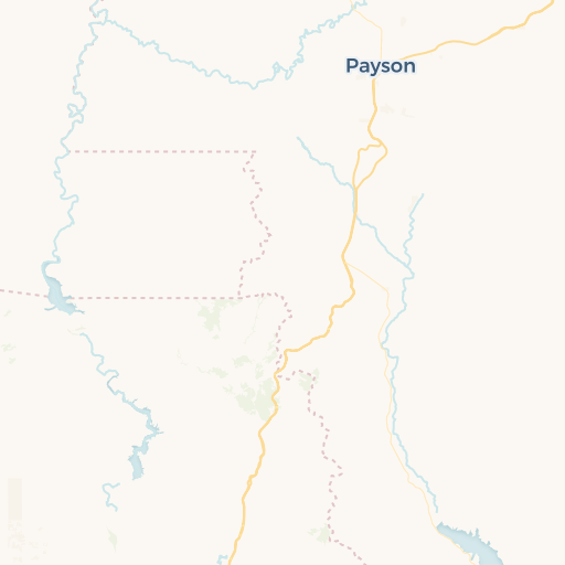 map of Payson